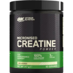Optimum Nutrition Créatine monohydrate Powder Saveur neutre 317g