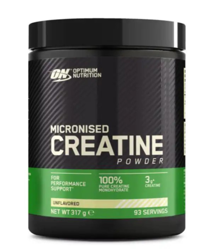 Optimum Nutrition Créatine monohydrate Powder Saveur neutre 317g