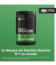 Optimum Nutrition Créatine monohydrate Powder Saveur neutre 317g - Image 2