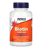NOW Foods Biotin 5000 mcg