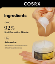 COSRX Advanced Snail 92 All In One Cream 100ml - Image 3