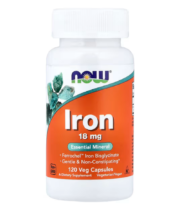 NOW Foods Iron 18 mg