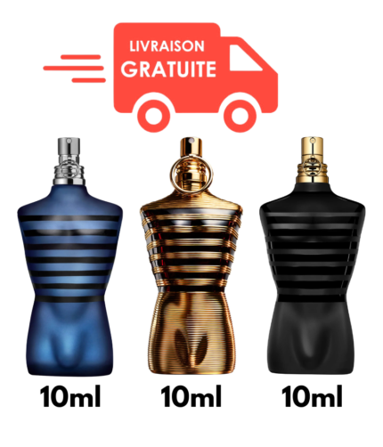 Pack JEAN PAUL GAULTIER 3 Decante