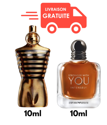 Pack Le Male Elixir + Stronger With You Intensely